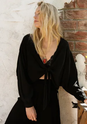 Gigi Tie Front Top