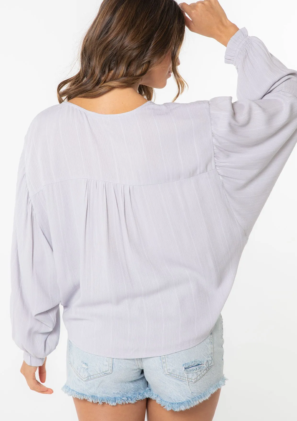 Gigi Tie Front Top