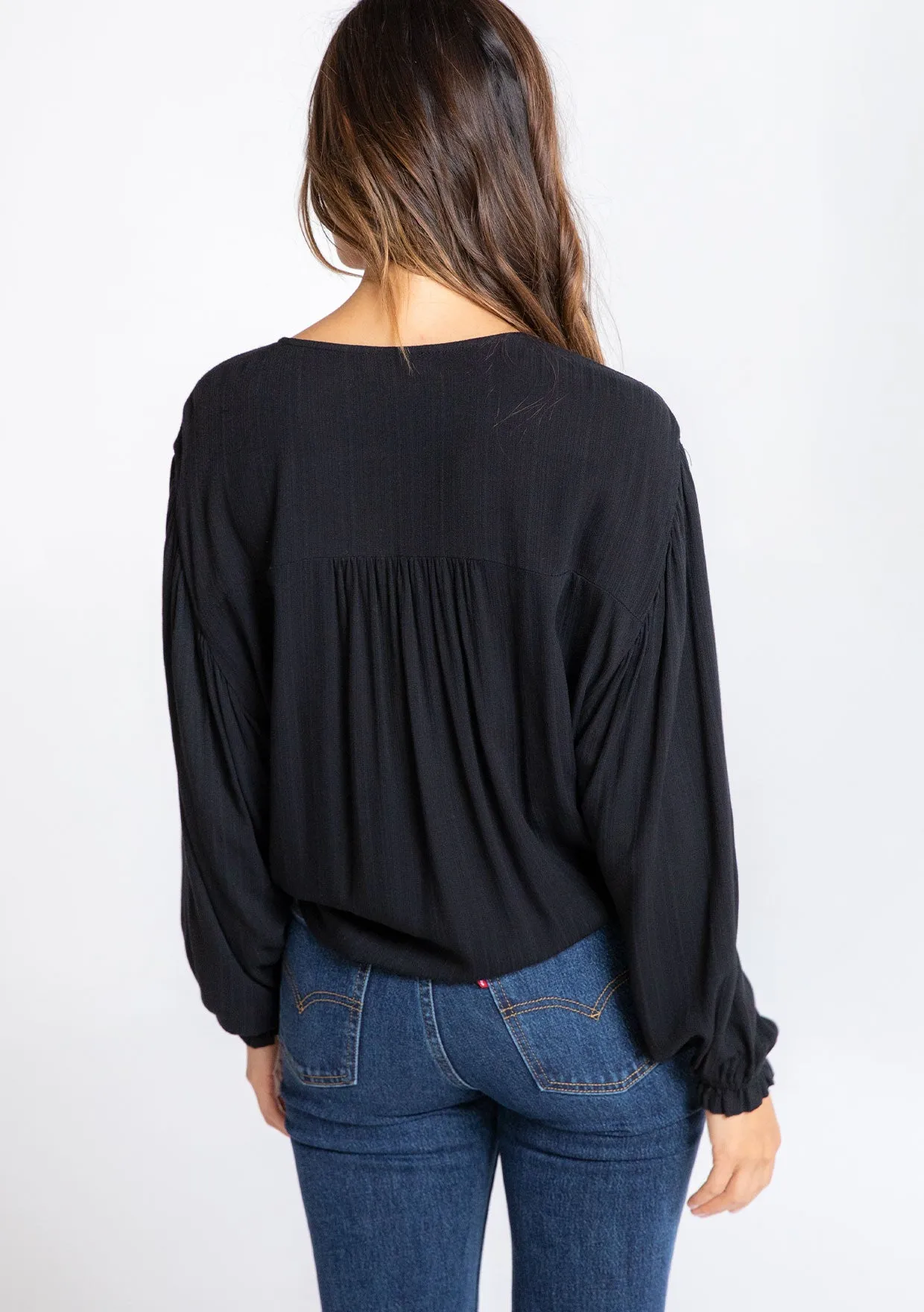 Gigi Tie Front Top