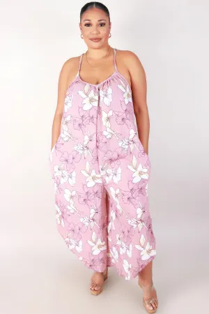 GINGER LILY NO WAIST JUMPSUIT
