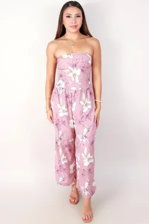 GINGER LILY TUBE JUMPSUIT