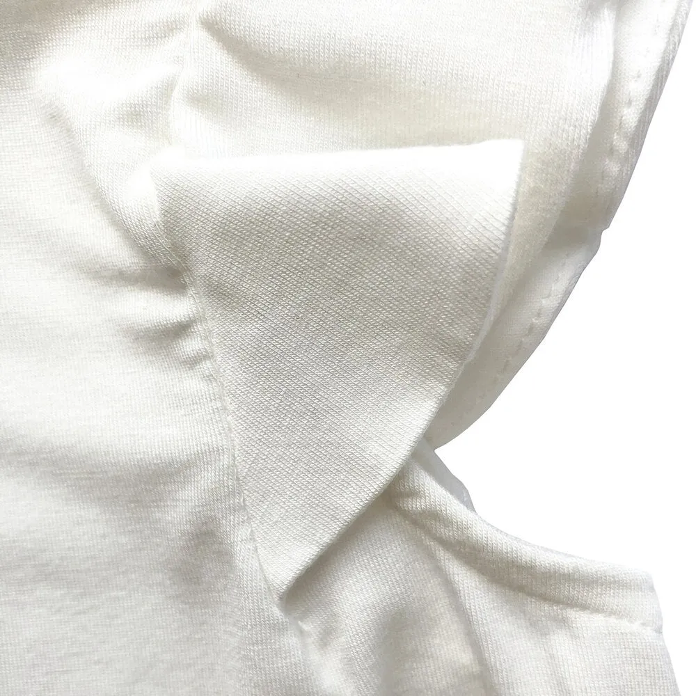 Girls Lotus Jersey Top - Cream