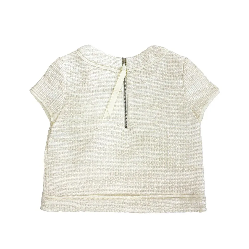 Girls Samia Top - Cream