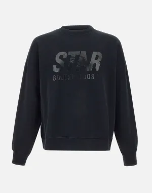 Golden Goose Boxi Haus bomullströja i svart