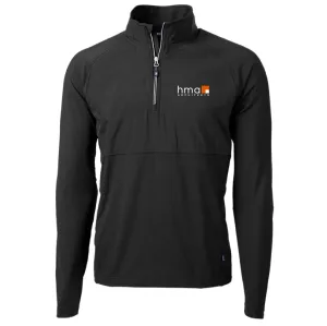 HMA Cutter & Buck Adapt Eco Knit Hybrid Recycled Mens Quarter Zip