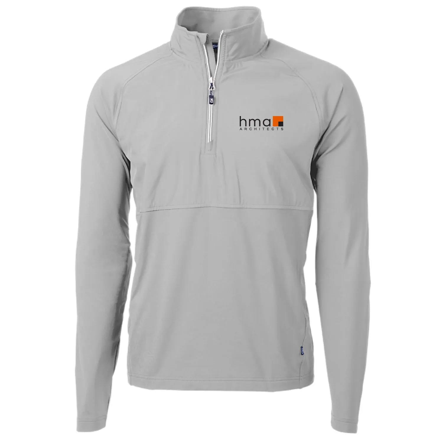 HMA Cutter & Buck Adapt Eco Knit Hybrid Recycled Mens Quarter Zip