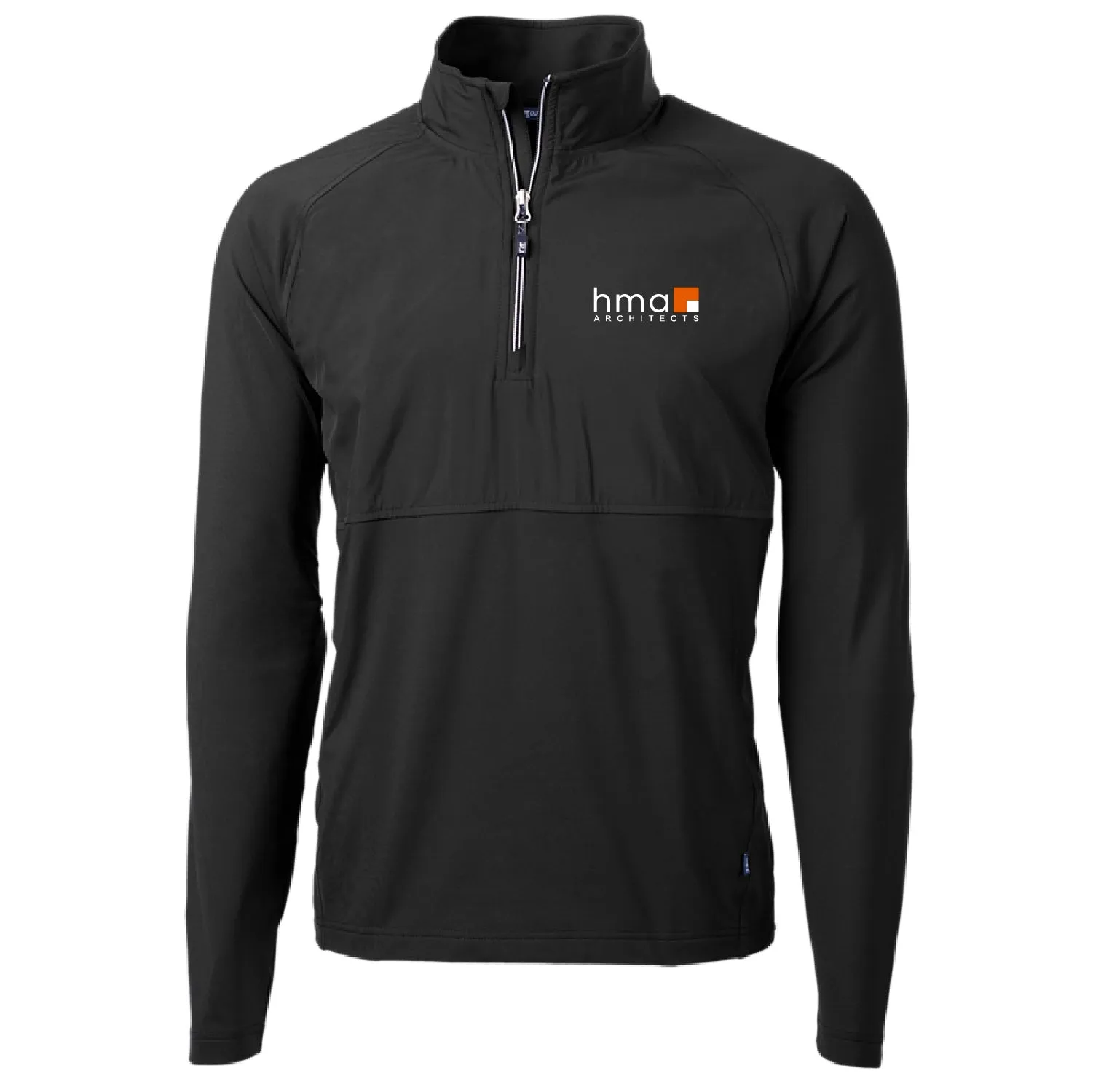 HMA Cutter & Buck Adapt Eco Knit Hybrid Recycled Mens Quarter Zip