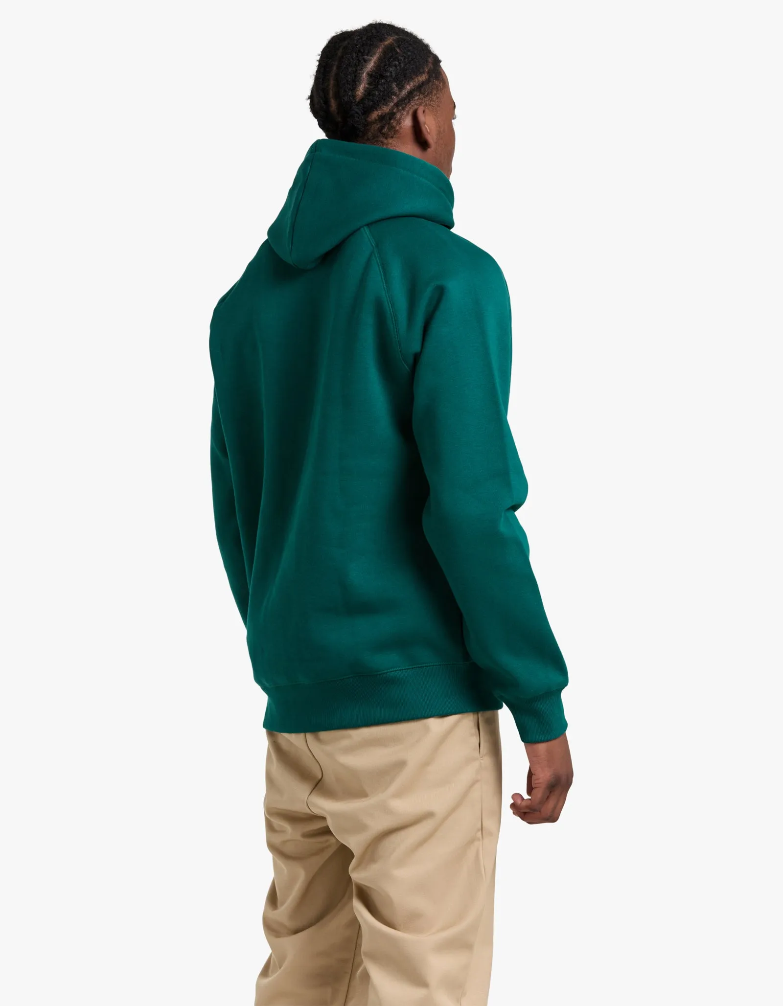 Hooded Chase Sweat - Chervil/Gold