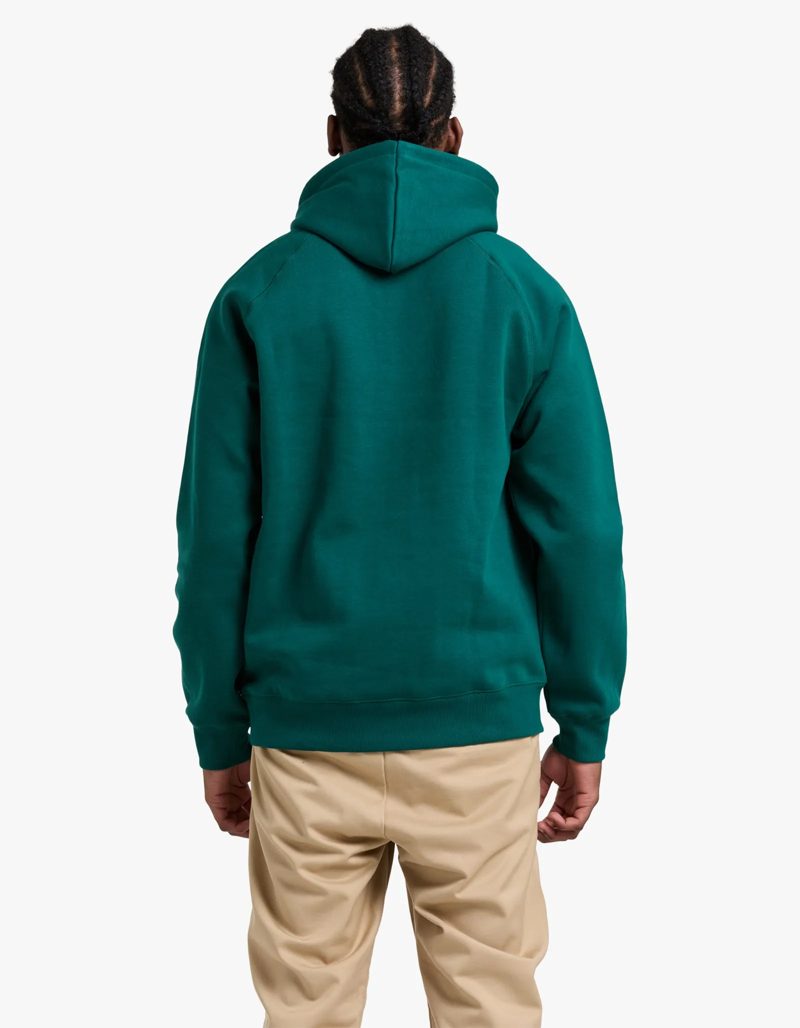 Hooded Chase Sweat - Chervil/Gold