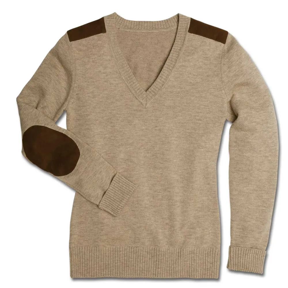Huntress V-Neck Lambswool Sweater