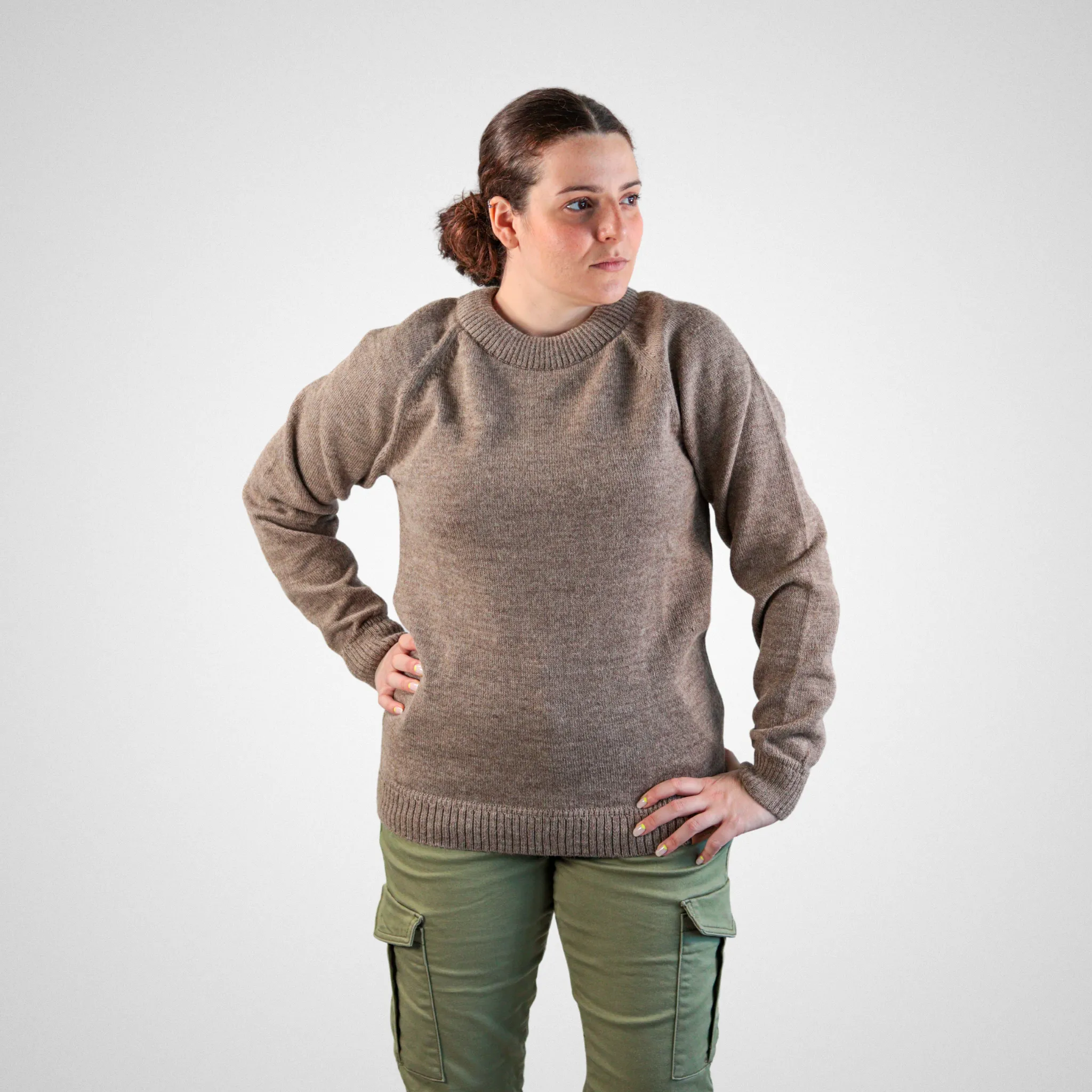 Hurma - 100% Alpakka crew neck villapaita
