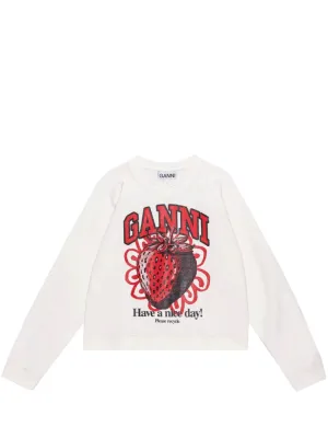 Isoli Raglan Strawberry Sweatshirt