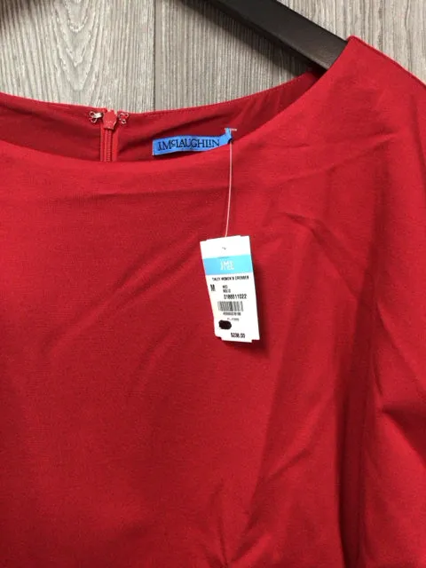 J. McLaughlin Red  New Dress Size Medium