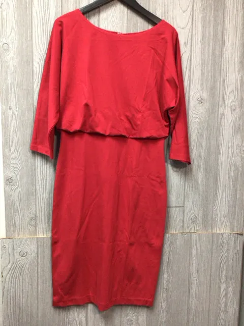J. McLaughlin Red  New Dress Size Medium