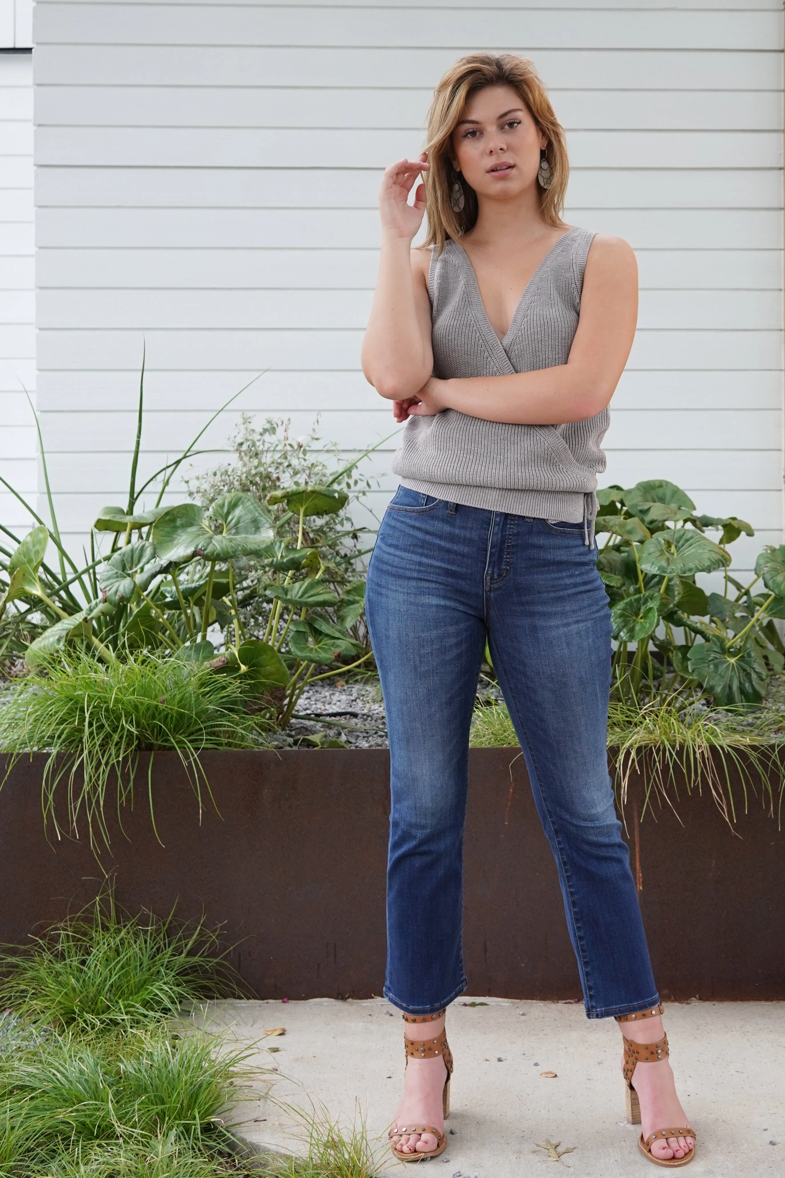 Kate Sleeveless Sweater by Gentle Fawn
