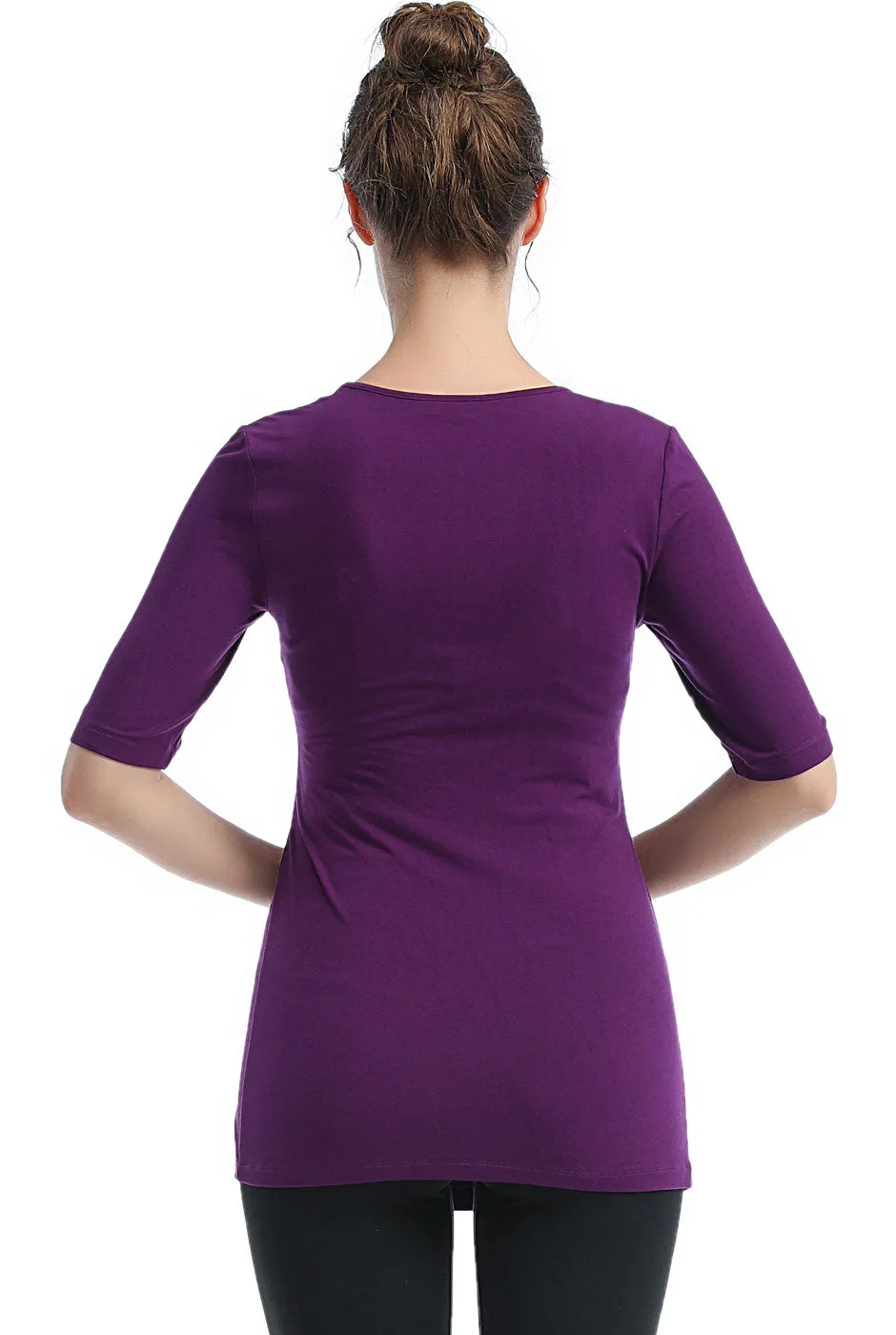 Kimi   Kai Essential Maternity & Nursing Tiered Top