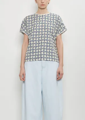 Kukku Kakku Cotton Silk Blouse — Ecru