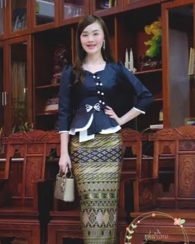 Laos/Thai Traditional Silk Blouse, 7 Colors, Chest 32"- 42" Style #41 Thai Silk Blouses
