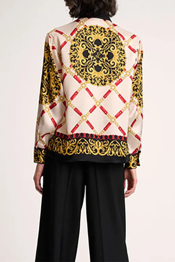 LARISSA PURE SILK SHIRT