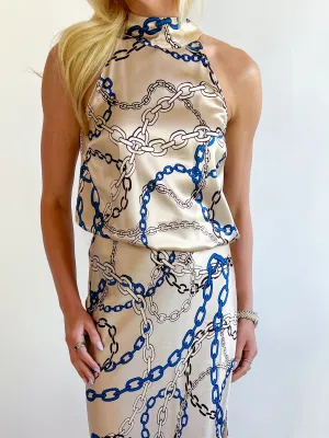 Leah Chain Link Top