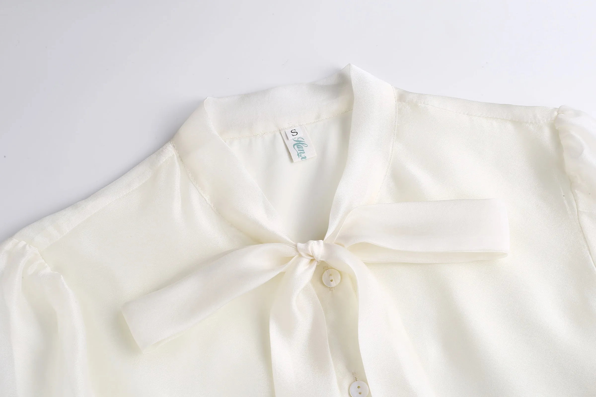 Lightweight Sheer Blouse for Women with a Delicate Bateau Neckline