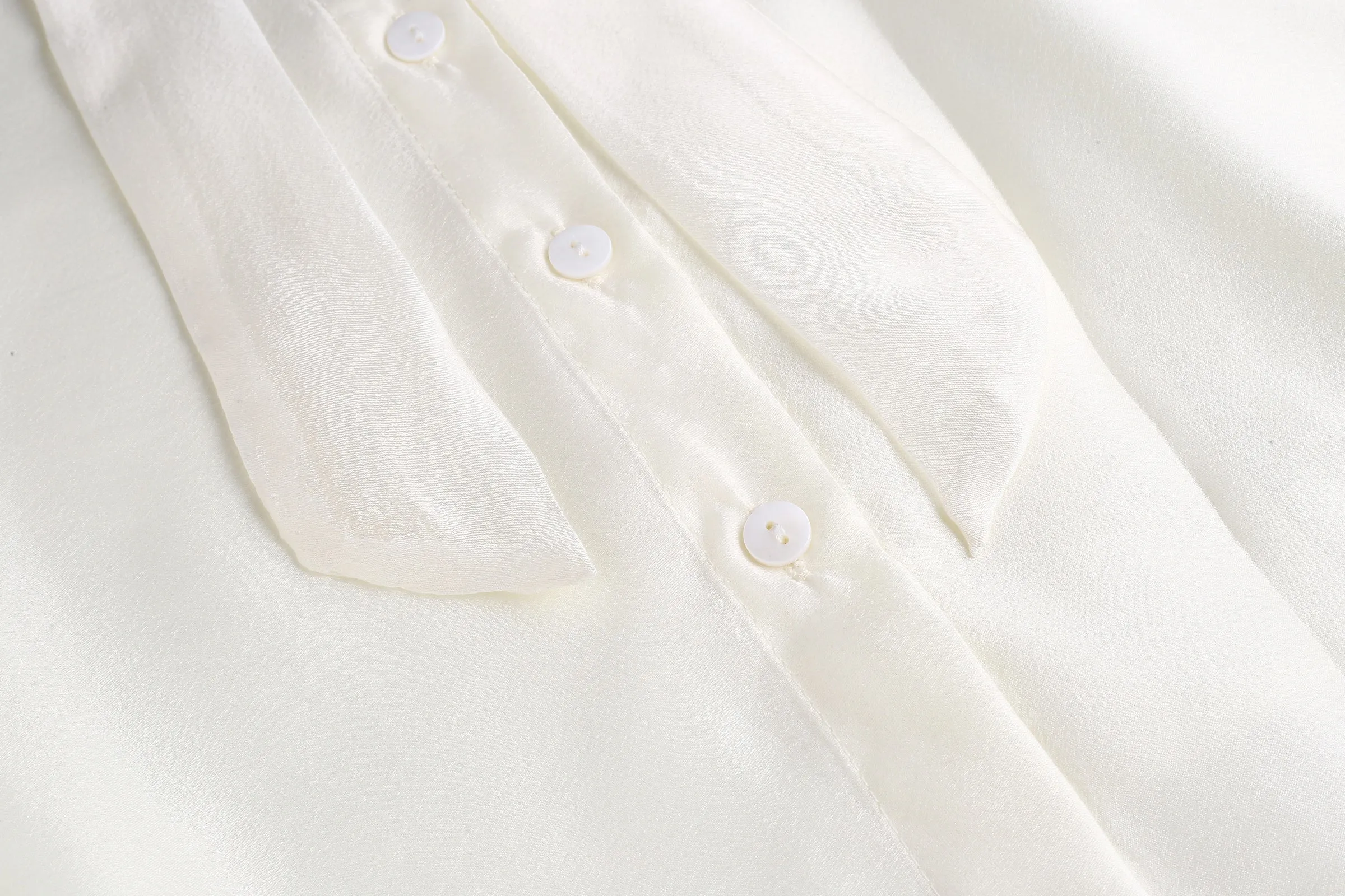Lightweight Sheer Blouse for Women with a Delicate Bateau Neckline