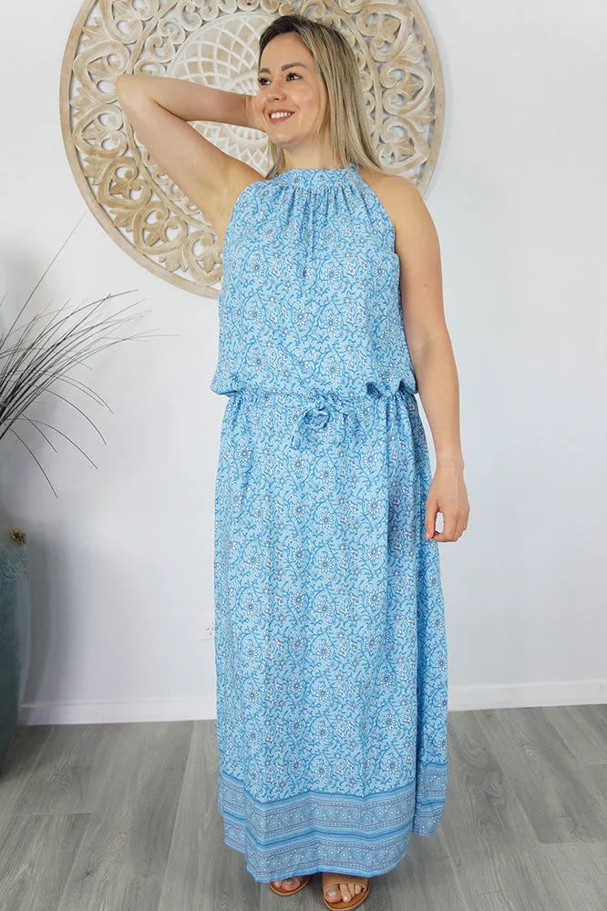 Long Chloe Dress "Alpine"