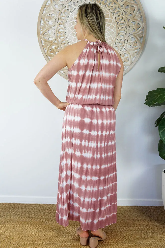 Long Chloe Dress "Shibori"