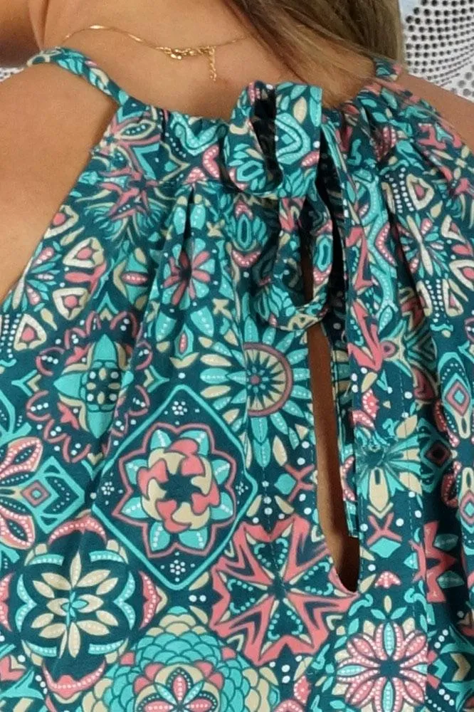 Long Chloe Dress "Tijuana"