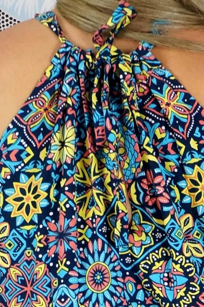 Long Chloe Dress "Tijuana"