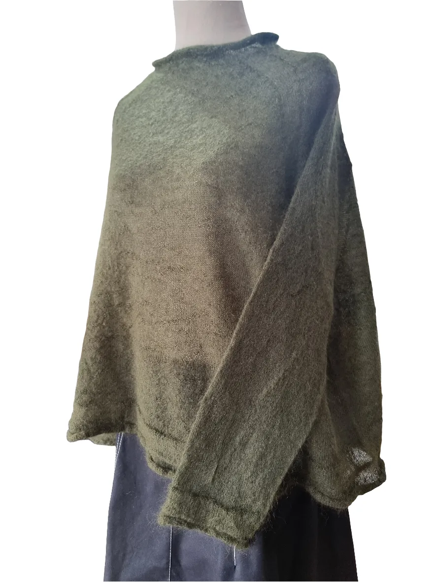 Luna Sheer Mohair Raglan