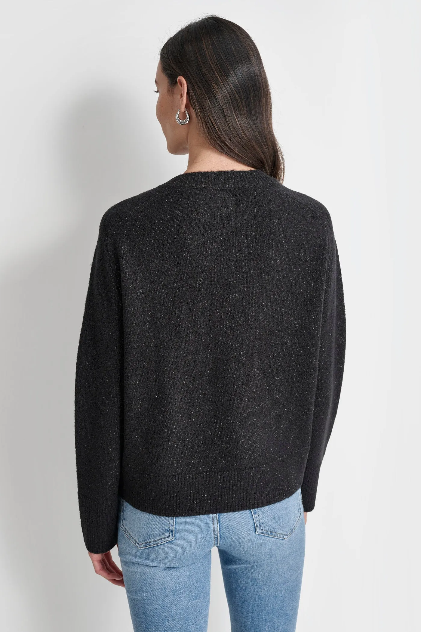 LUREX RAGLAN SLEEVE SWEATER