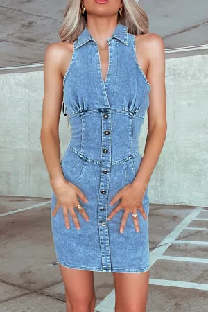 Maddy Halter Neck Dress