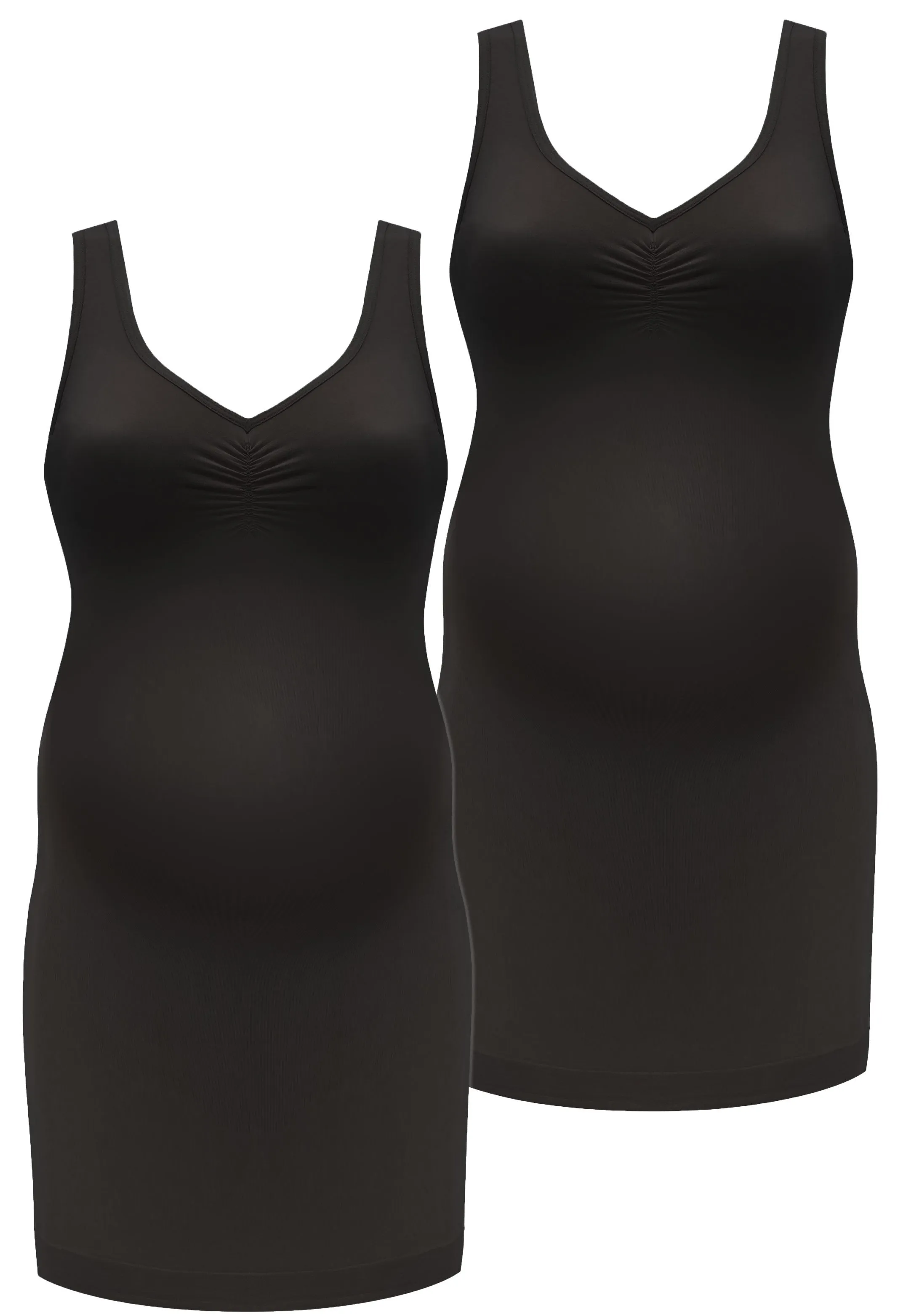Maternity Ultra Light Shaping V-Tank Slip - 2 Pack