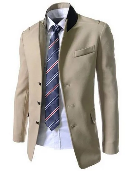 Men's Single Breasted Dress Jacket