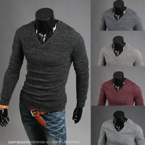 Men's V Neck Sweater