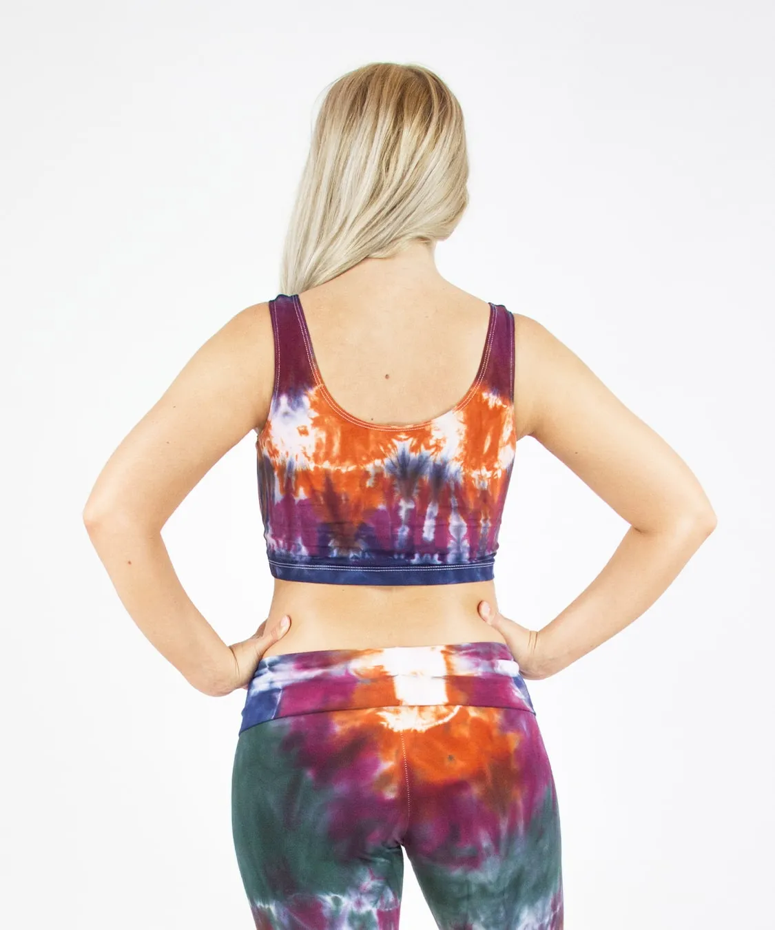Meteorite Tie Dye Crop Tank