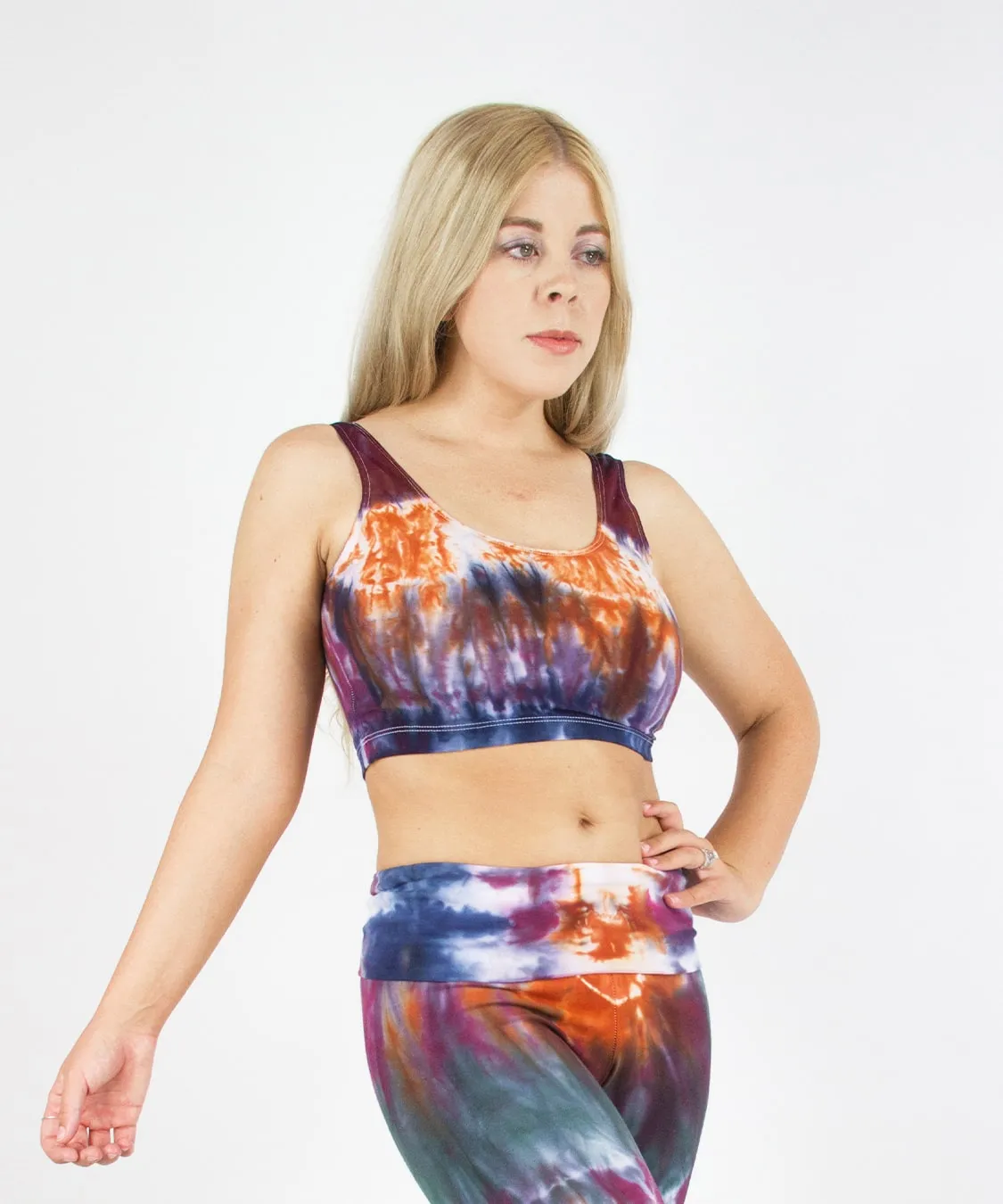 Meteorite Tie Dye Crop Tank