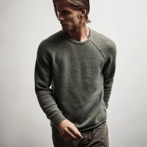 Mid Gauge Cashmere Sweatshirt - Jungle