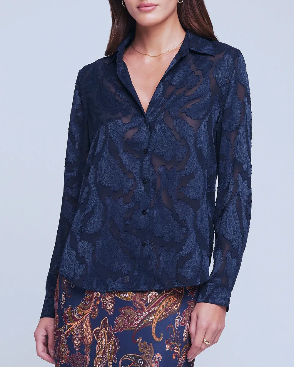 Midnight Laurent Blouse