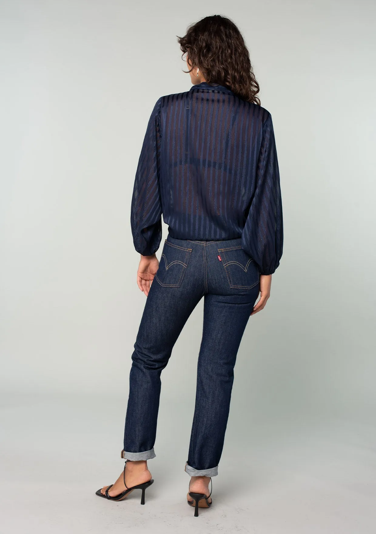 Midnight Magic Kimono Top