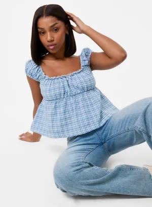 Milkmaid Crop Top