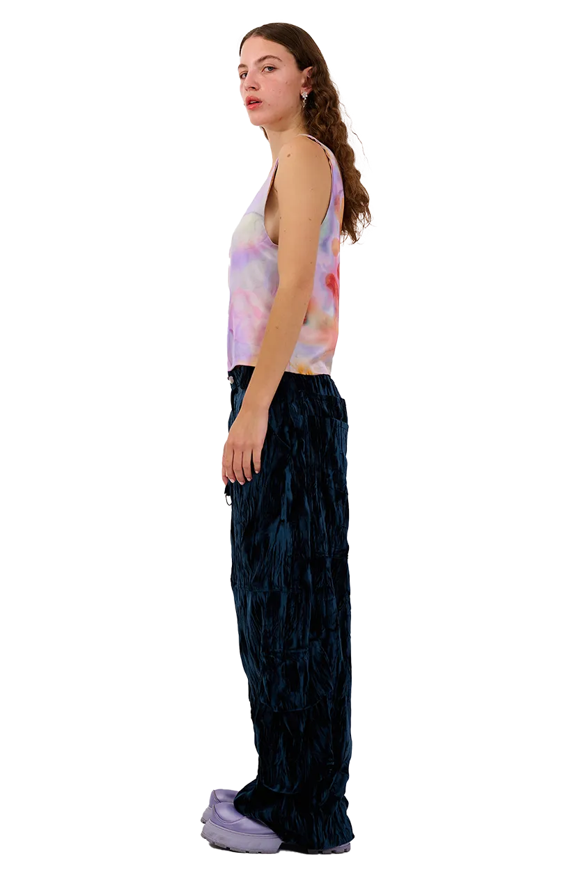 MOLTEN FLOWERS PINNY TOP