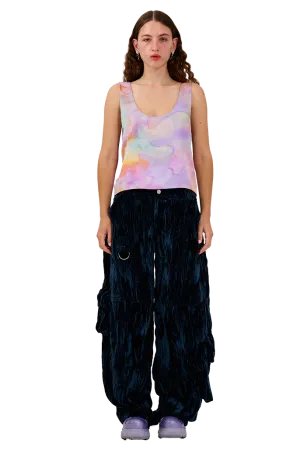 MOLTEN FLOWERS PINNY TOP