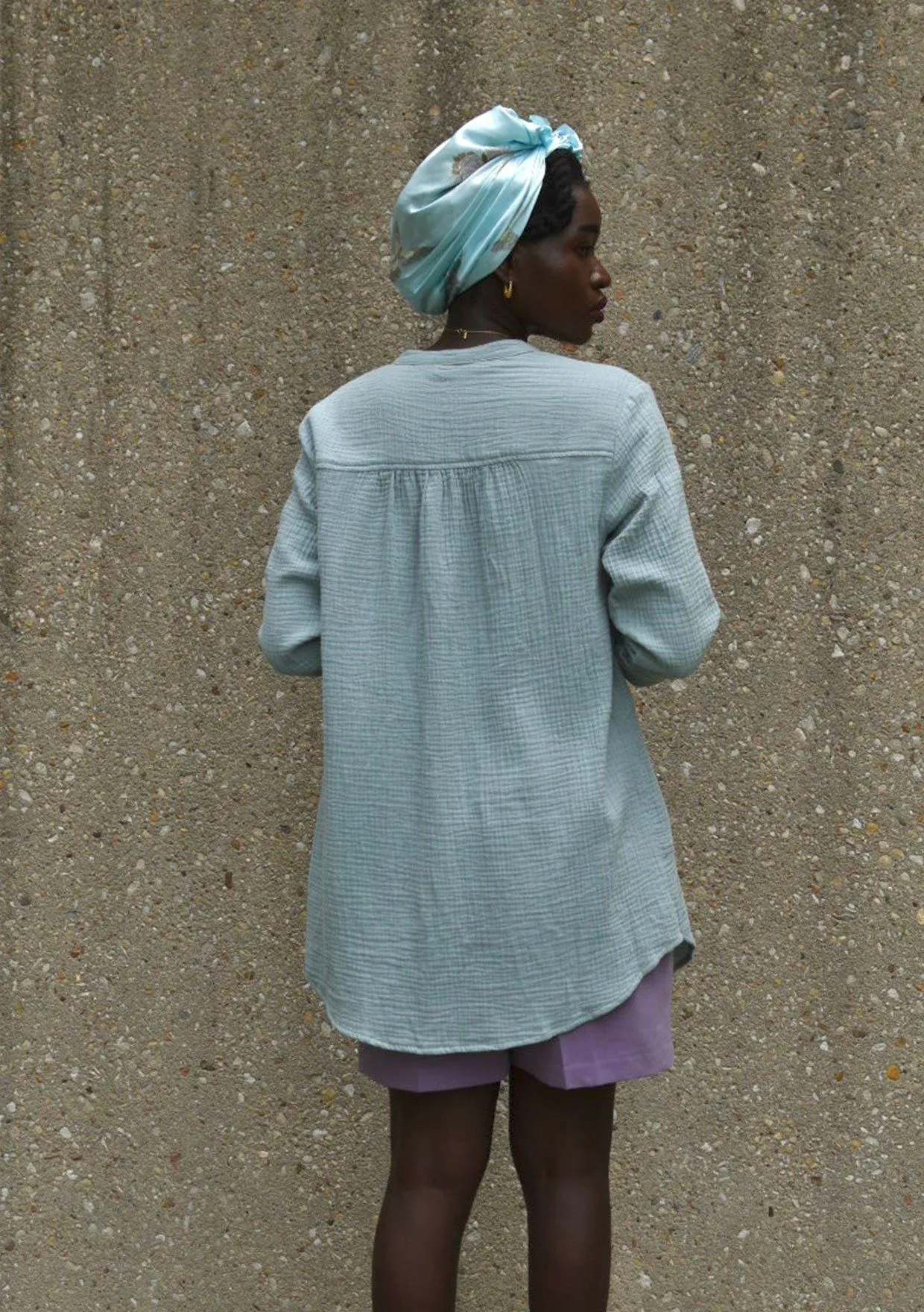 Moonlight Button Front Top
