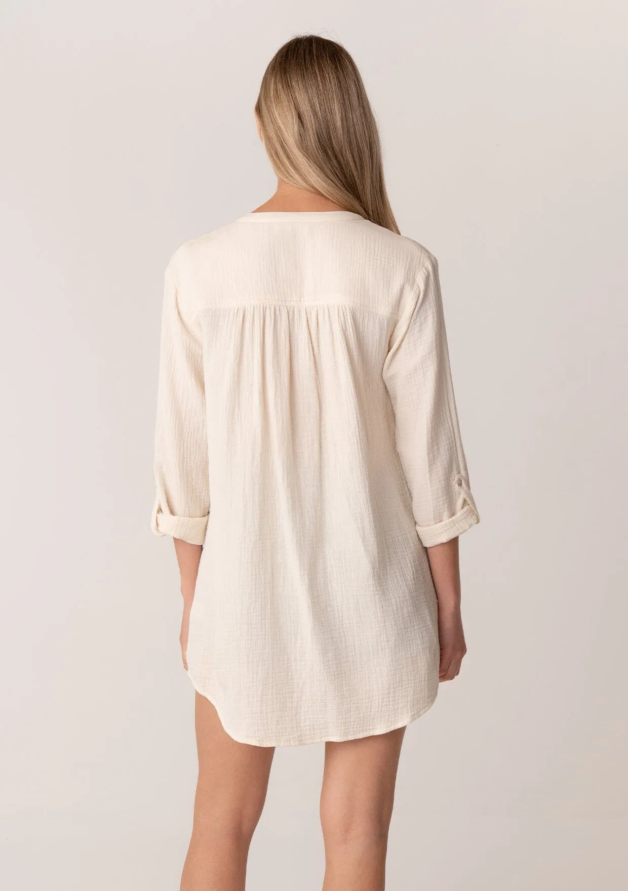Moonlight Button Front Top