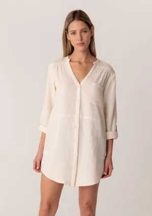 Moonlight Button Front Top