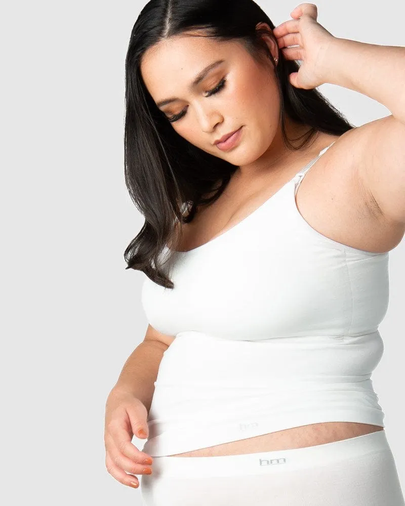 My Necessity Nursing Tank - White