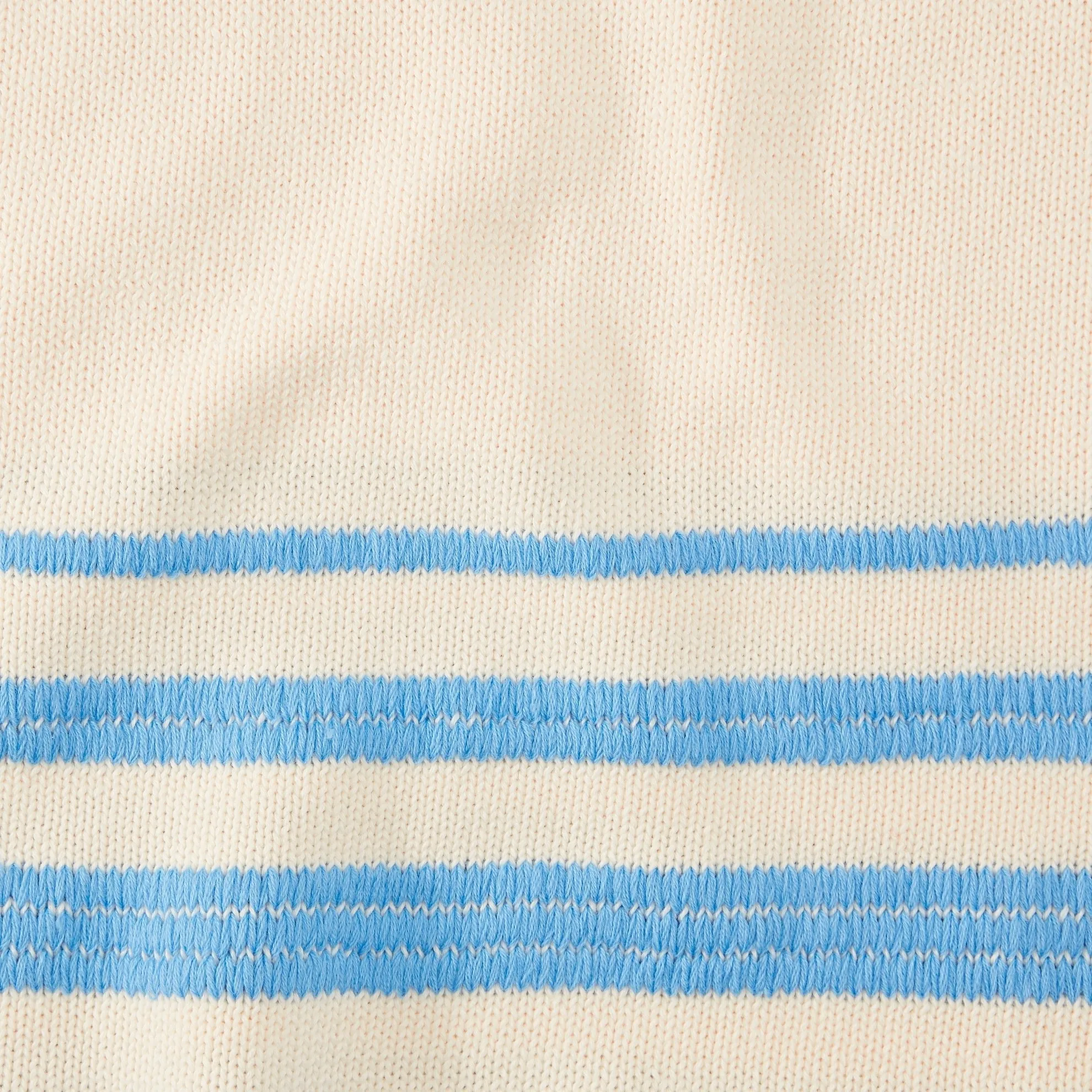 Nautical Stripe Scoop Neck Sweater