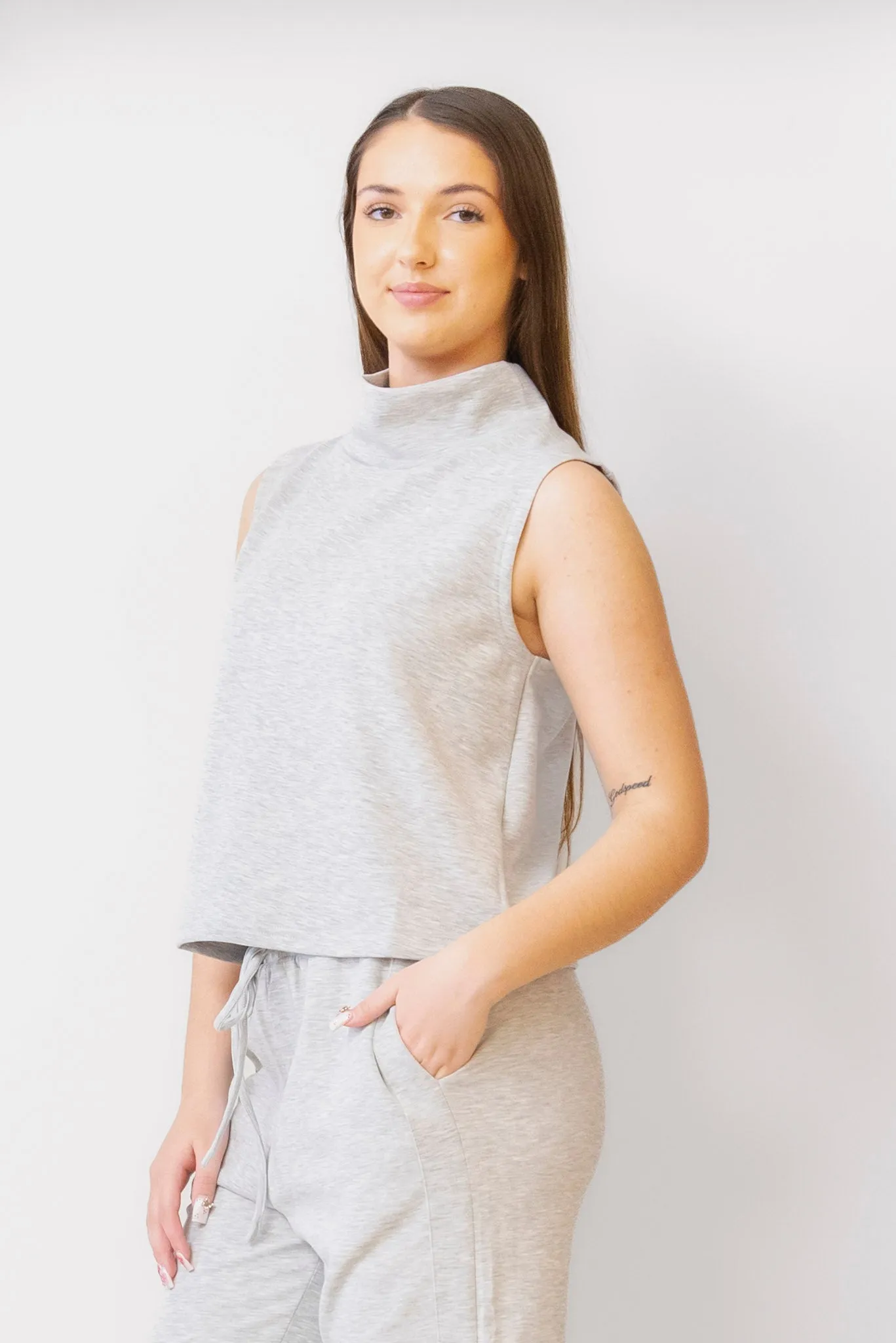 P. CILL Cowl Neck Sleeveless